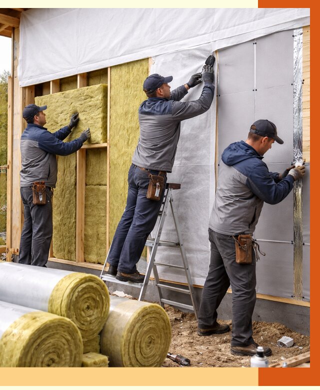 Утепление каркасного дома в чернушке от 4266 руб./м2 — профессионально | ТепломастерЧрш