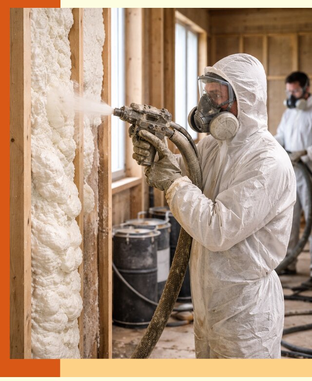 Утепление каркасного дома пенополиуретаном в чернушке