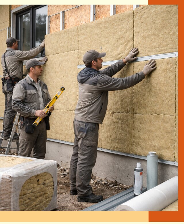 Утепление дома из SIP панелей в чернушке от 6297 руб./м² под ключ | ТепломастерЧрш