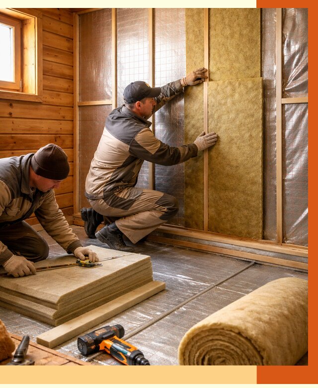 Утепление бани изнутри в чернушке под ключ от 4266 руб./м² | ТепломастерЧрш