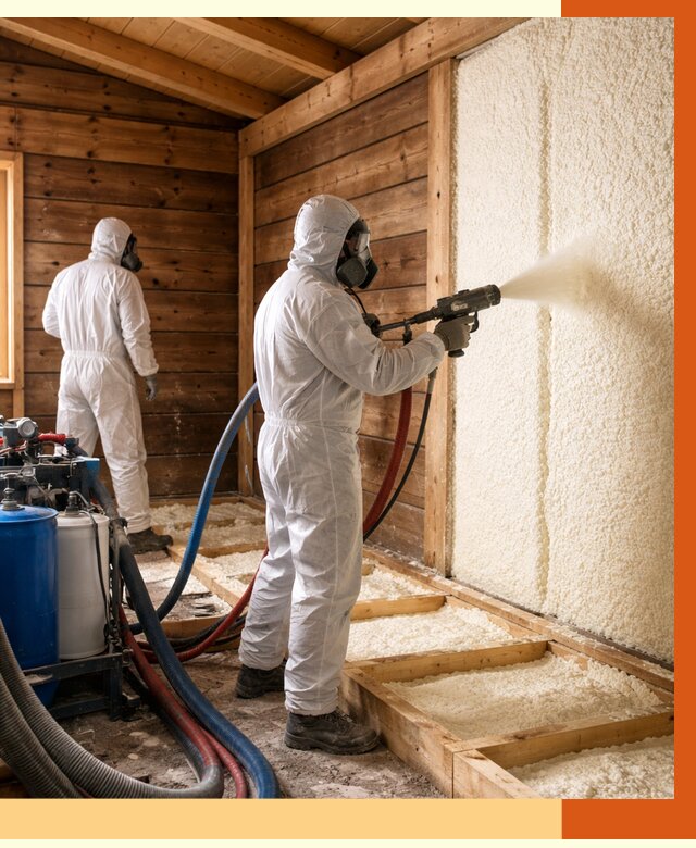 Утепление бани ппу в чернушке под ключ от 4266 руб./м2 | ТепломастерЧрш - напыление и монтаж ппу