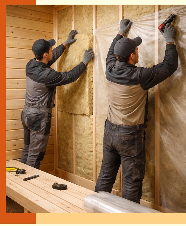 Профессиональное утепление сауны в чернушке с гарантиями качества