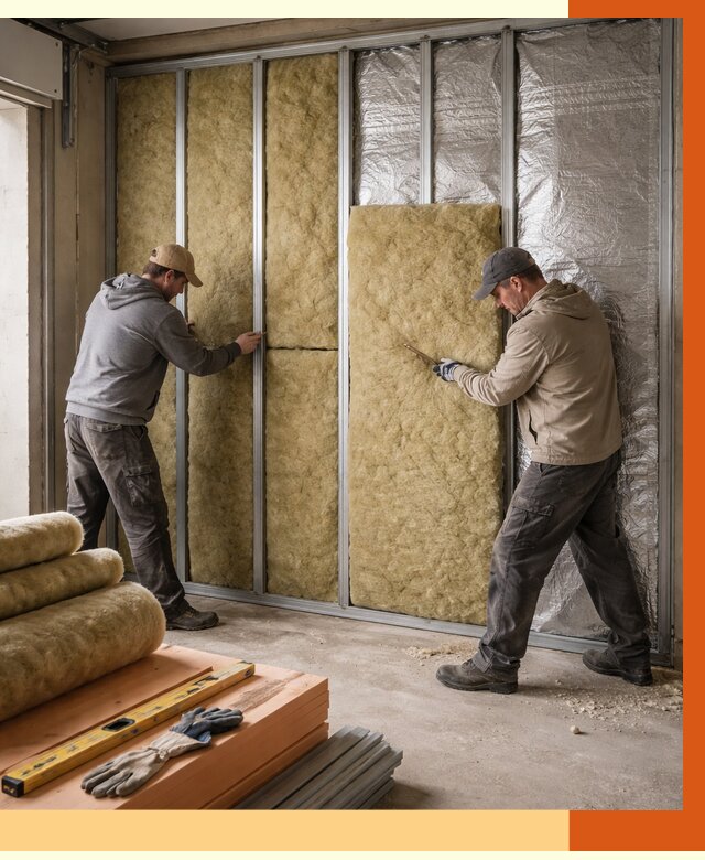 Утепление гаража изнутри в чернушке от 7617 руб/м2 — работы и цена | ТепломастерЧрш