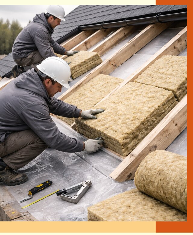 Утепление крыши в чернушке от 1879 руб./м2 — комплексное утепление кровли | ТепломастерЧрш