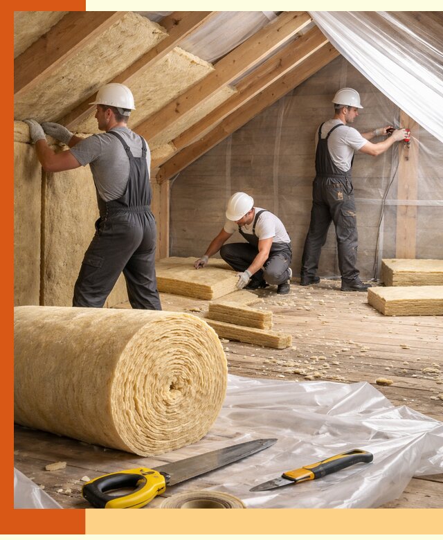 Профессиональное утепление мансарды в чернушке качественно и надежно