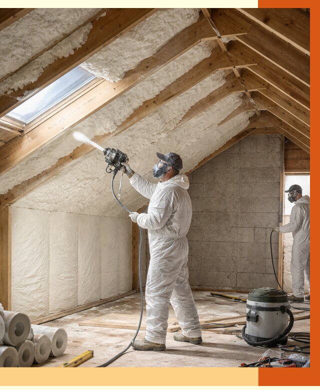 Утепление мансарды ППУ в чернушке от 2793 руб./м² — заказать под ключ | ТепломастерЧрш