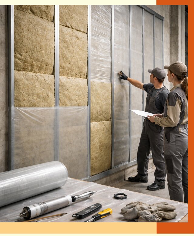 Утепление склада химсырья в чернушке от 4570 руб. под ключ | ТепломастерЧрш