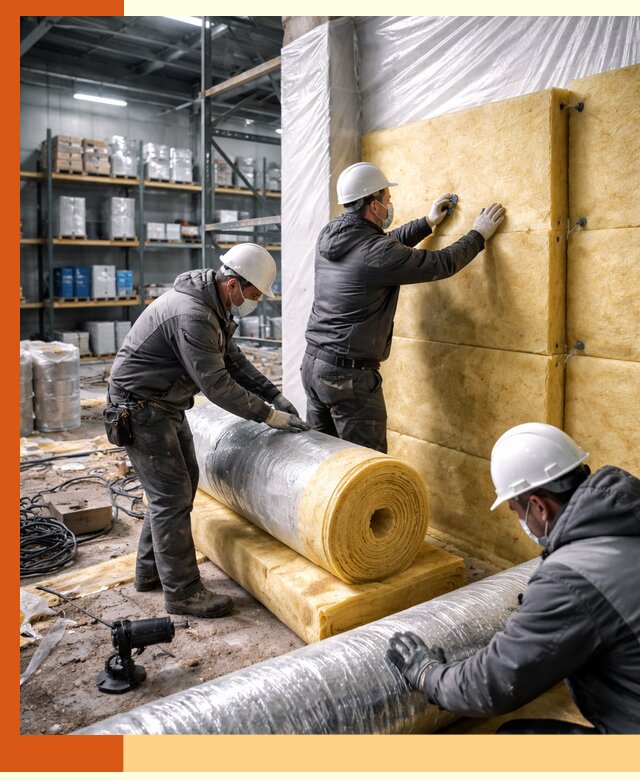 Утепление склада химсырья в чернушке: безопасная и эффективная изоляция