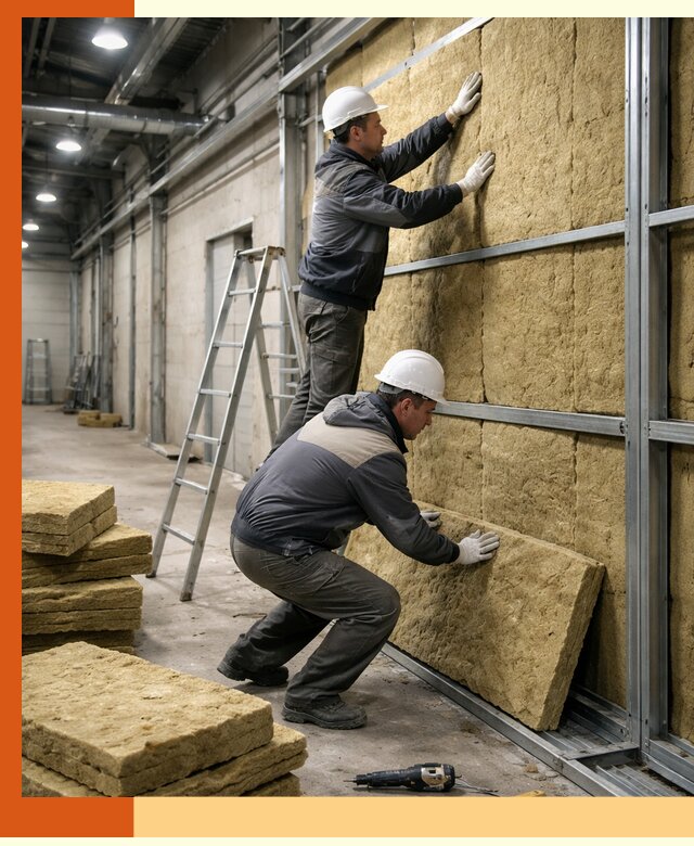 Утепление цеха под ключ в чернушке с гарантией качества