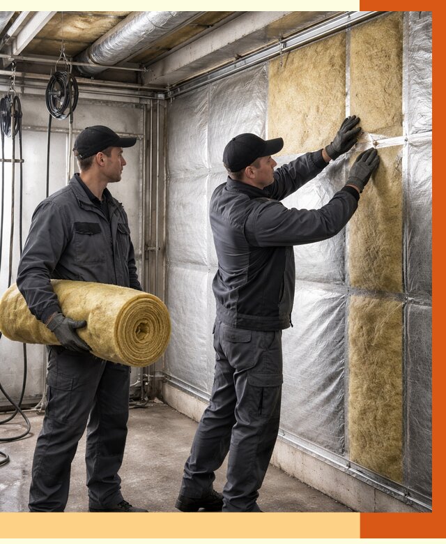 Утепление автомойки в чернушке от 8633 руб./м2 — комплексное утепление под ключ | ТепломастерЧрш