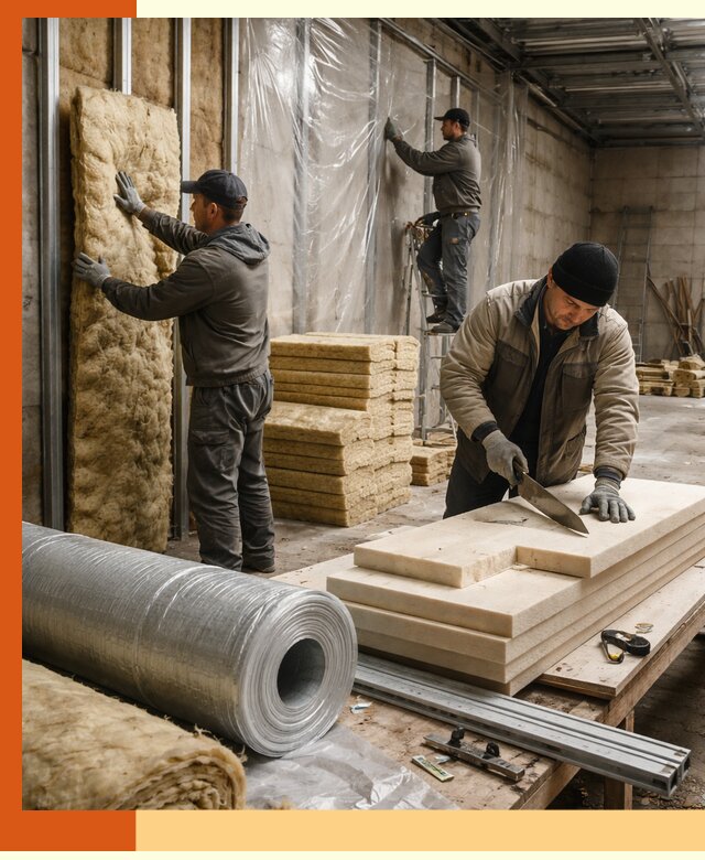 Утепление торгового склада в чернушке с энергоэффективными решениями