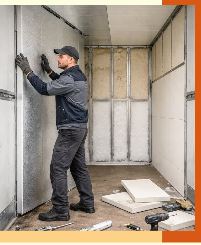 Утепление холодильного кузова в чернушке от 13711 руб. под ключ | ТепломастерЧрш