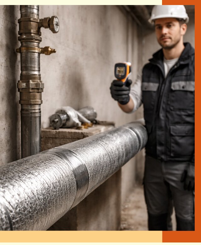 Утепление труб водоснабжения в чернушке от 8633 руб. за м² — услуги ТепломастерЧрш