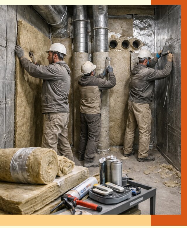 Утепление венткамеры в чернушке под ключ от 1473 руб. — профессионально | ТепломастерЧрш