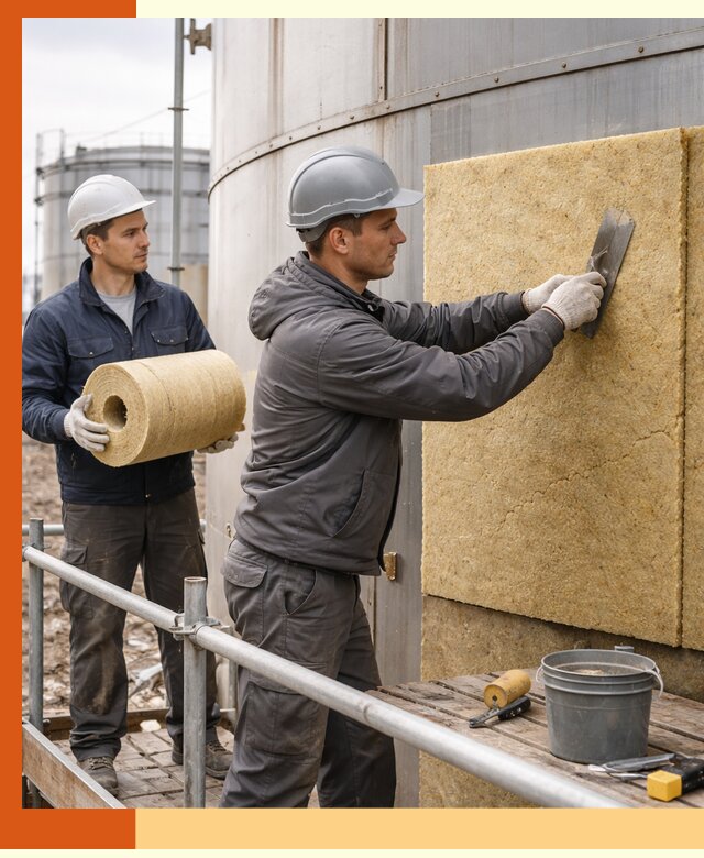 Профессиональное утепление резервуара и теплоизоляция в чернушке