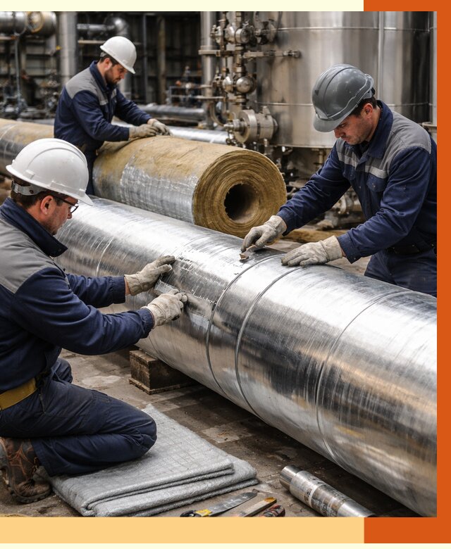 Утепление технологического оборудования в чернушке от 4266 руб. за м2 | ТепломастерЧрш