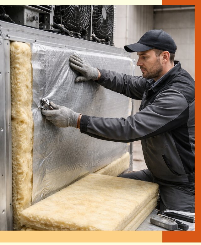 Утепление холодильного агрегата в чернушке от 8633 руб. под ключ | ТепломастерЧрш