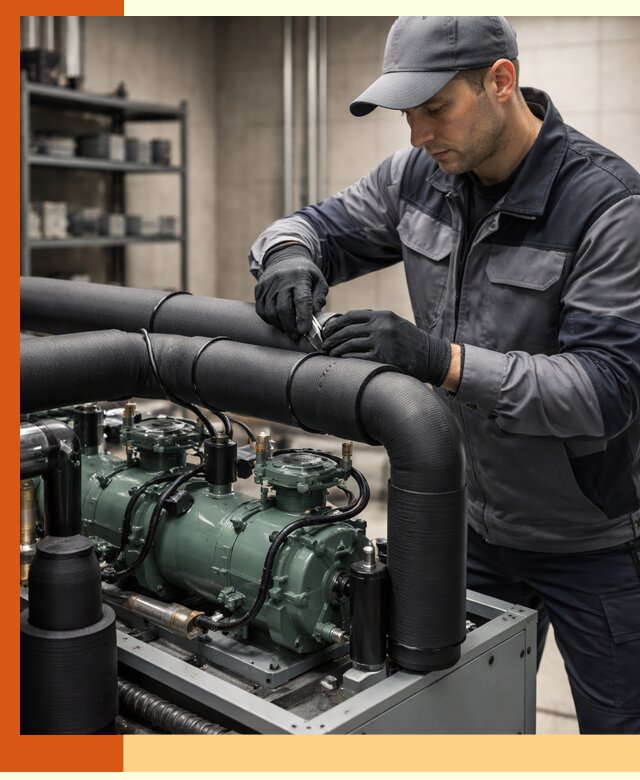 Утепление холодильного агрегата и теплоизоляция в чернушке