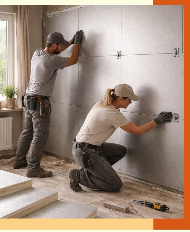 Утепление PIR панелями в чернушке от 4266 руб. под ключ | ТепломастерЧрш