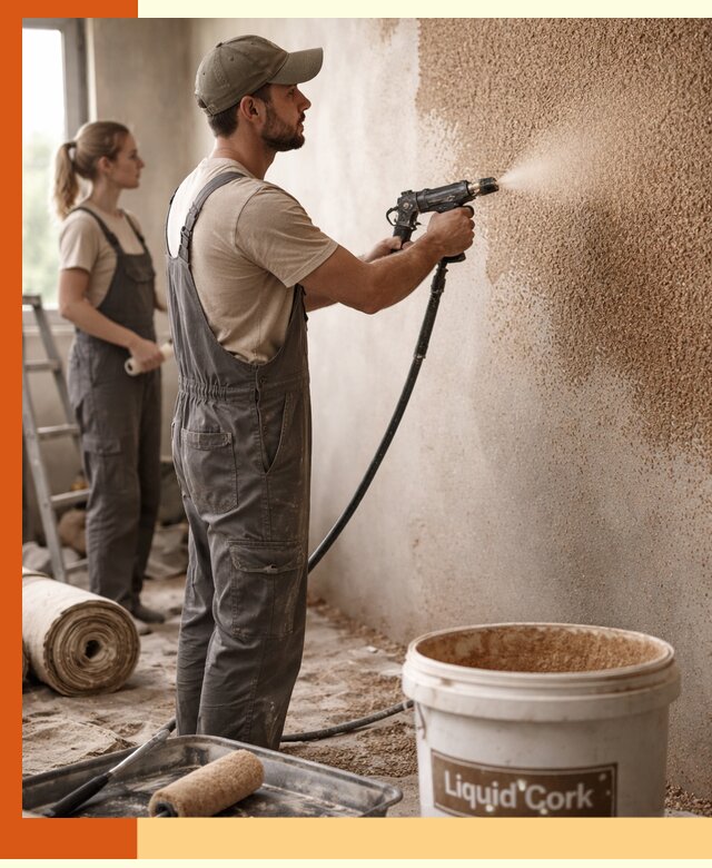 Утепление стен жидкой пробкой в чернушке эффективное и долговечное