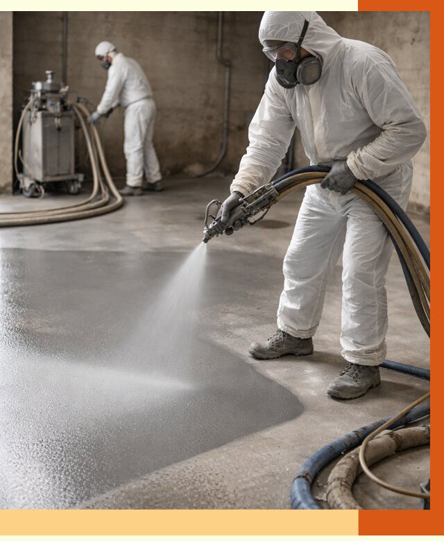 Гидроизоляция полимочевиной в чернушке от 8633 руб/м² — напыление полимерной гидроизоляции | ТепломастерЧрш