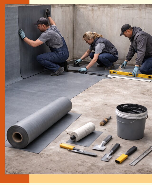 Гидроизоляция бассейна под ключ в чернушке — надежная защита и герметизация