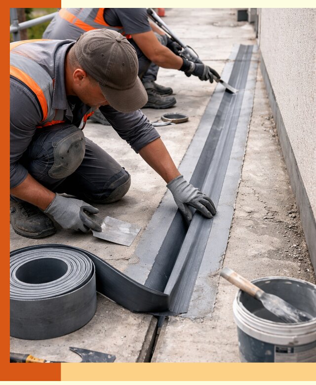 Гидроизоляция деформационного шва в чернушке профессионально и надежно